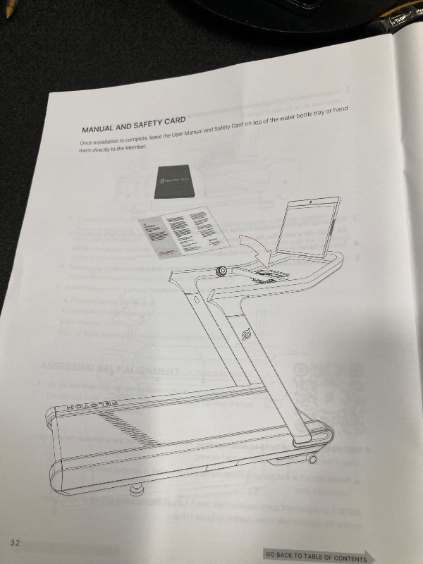 Photo 1 of ****BOX 2 OF 2 POSSIBLY***NOT SURE IF THIS IS PROPER BOX FOR ITEM***Peloton Tread | Treadmill for Running, Walking, and Hiking with Manual or Auto-Incline Options and Immersive 24” HD Touchscreen