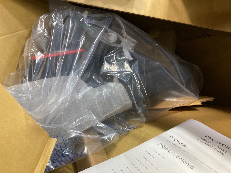 Photo 1 of ****BOX 2 OF 2 POSSIBLY***NOT SURE IF THIS IS PROPER BOX FOR ITEM***Peloton Tread | Treadmill for Running, Walking, and Hiking with Manual or Auto-Incline Options and Immersive 24” HD Touchscreen