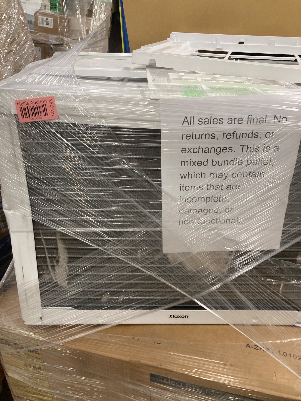 Photo 1 of ****no returns accepted***** final sale *****pallet with air conditioners and possible some fans only for parts, remote control or some part may be missing this pallet also contains small miscellanious item retail price is estimated for parts.