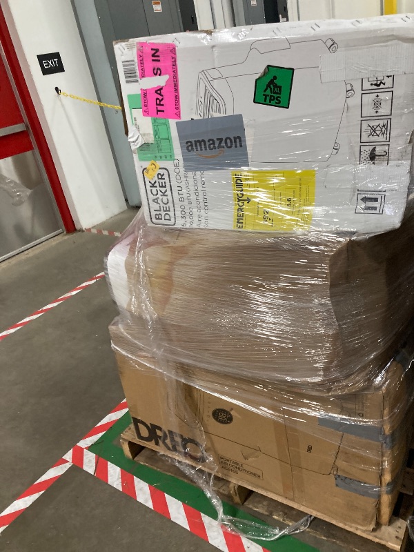Photo 1 of ****no returns accepted***** final sale *****pallet with air conditioners and possible some fans only for parts, remote control or some part may be missing this pallet also contains small miscellanious item retail price is estimated for parts.