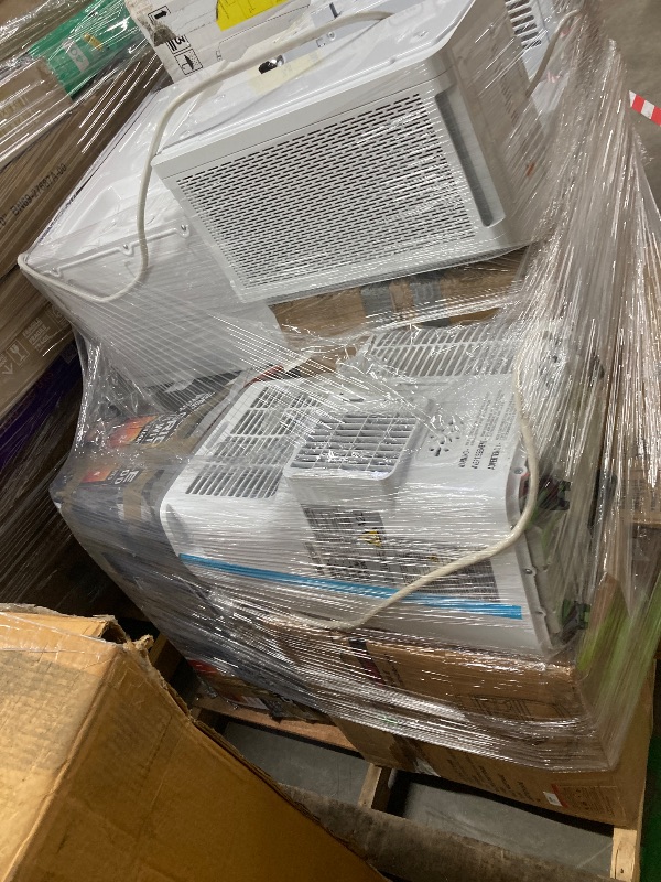 Photo 1 of ****no returns accepted***** final sale *****pallet with air conditioners and possible some fans only for parts, remote control or some part may be missing this pallet also contains small miscellanious item retail price is estimated for parts.