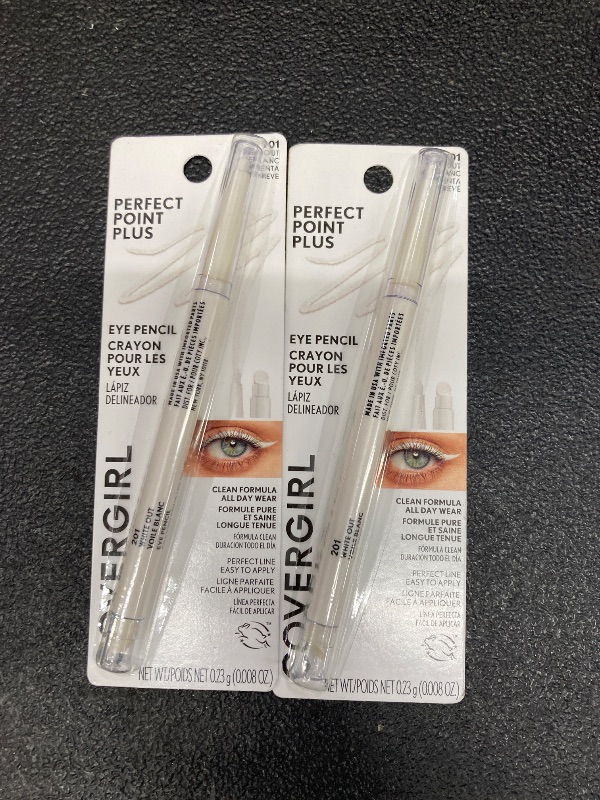 Photo 1 of  PACK OF 2 COVERGIRL Perfect Point Plus Eyeliner, White Out