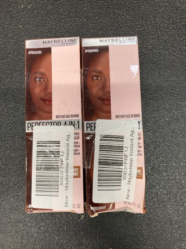 Photo 1 of 2 PACK Maybelline Instant Age Rewind Instant Perfector 4-In-1 Matte Makeup, 04 Medium/Deep, 