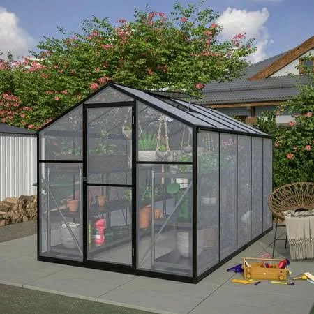 Photo 1 of (BOX 2 OF 2)  6x10 ft Outdoor Polycarbonate Greenhouse Kit