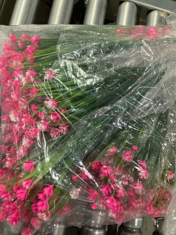 Photo 1 of **2 PACKAGES OF 8**8 Bundles Artificial Daffodil Outdoors Flowers (Pink-Daffodil) X2