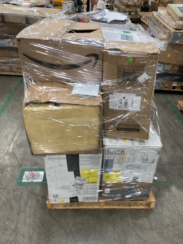 Photo 1 of ****no returns accepted***** final sale *****pallet with air conditioners and possible some fans only for parts, remote control or some part may be missing this pallet also contains small miscellanious item retail price is estimated for parts.