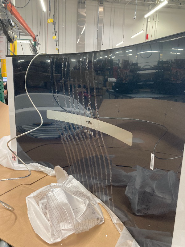 Photo 1 of Samsung 55" Odyssey Ark 2nd Gen 4K UHD 1000R Curved Gaming Monitor, 165Hz, 1ms, 4 Input Multi View, Quantum Mini-LED, AMD FreeSync Premium Pro, HDR 10+, Height Adjustable Screen, LS55CG970NNXGO