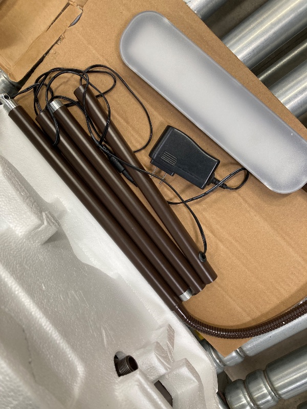 Photo 1 of -Not Functional- Led Floor Lamps with 15w/1000lm Bright LED Floor Lamp with Stepless Adjustable 3000K-6000K Colors and Dimmer, Remote and Touch Control Reading Lamp, Adjustable Gooseneck Floor Lamp for Living Room