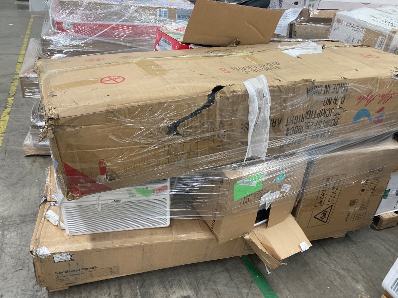 Photo 1 of ---*******no return no refund .....-**** pallet with different items example air conditioning, sofa, table and more look at the photos no returns accepted final sale .no return