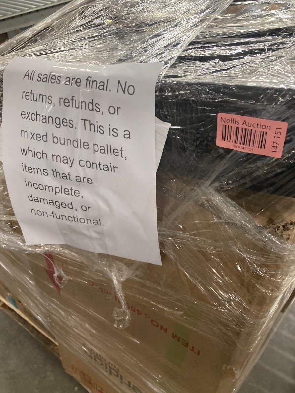 Photo 1 of ---*******no return no refund .....-**** pallet with different items example washing machine, camping house, baby stroller and other things more final sale no returns accepted