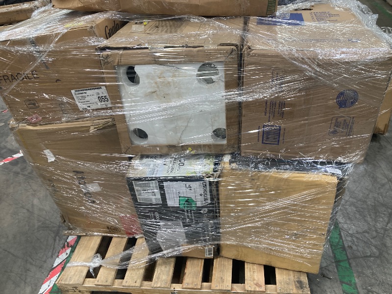 Photo 1 of ****no returns accepted***** final sale *****pallet with air conditioners and possible some fans only for parts, remote control or some part may be missing this pallet also contains small miscellanious item retail price is estimated for parts.