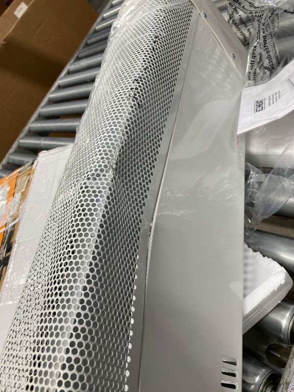 Photo 1 of ***It has a small dip in the front part**EZ-HEAT 1,500 Watt Baseboard Space Heater with Adjustable Thermostat, Dent-Proof End Panels, Overheat Protection, Tip-Over Switch, & Stay-Cool Body, CZ600