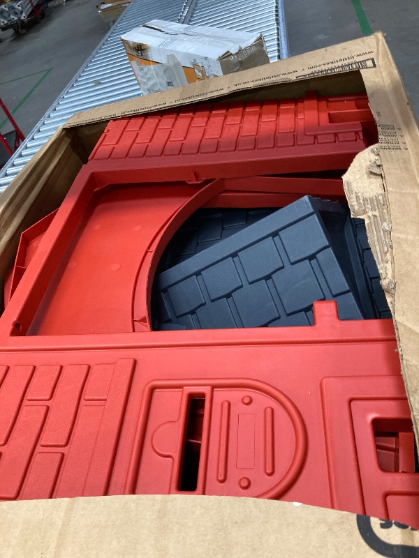 Photo 1 of **used *** missing parts**Little Tikes Cape Cottage Playhouse with Working Door, Windows, and Shutters - Red| For Kids 2-6 Years Old