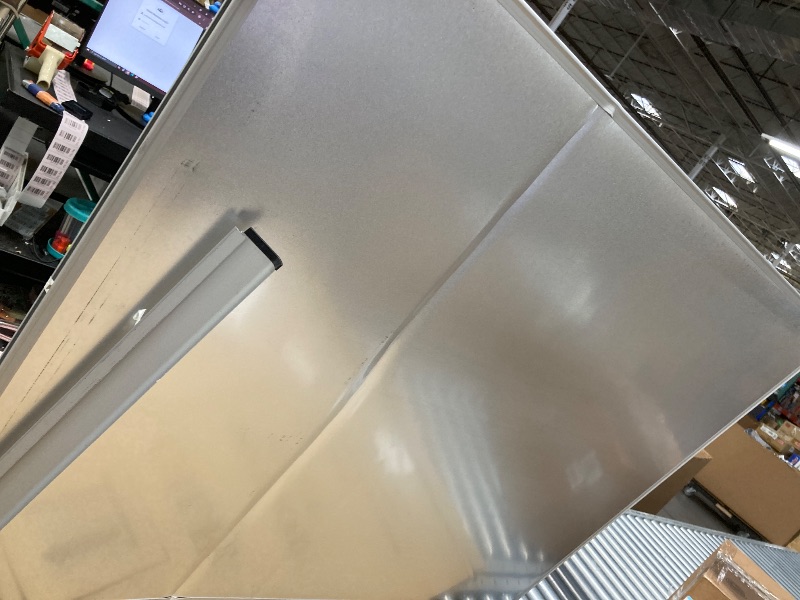 Photo 1 of *****There is a little bump in the middle part****    GCAN Dry Erase Board 47" x 35" Magnetic Whiteboard Large Marker Board 4'x3' White Board Wall Mount