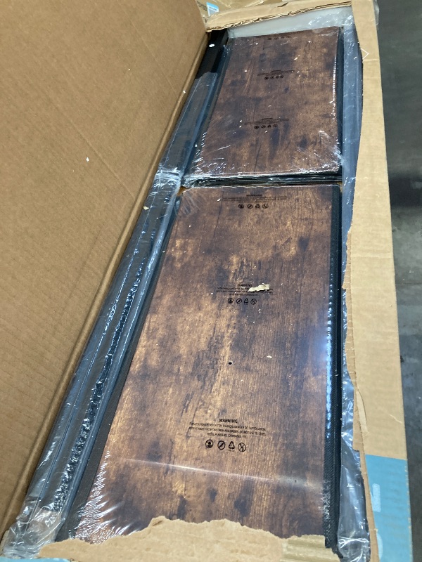 Photo 1 of **misssing parts*****Yangming 9 Drawer Fabric Dresser for Bedroom, Chest of Drawer Organizer Storage Cabinet for Closet, Entryway, Rust Brown