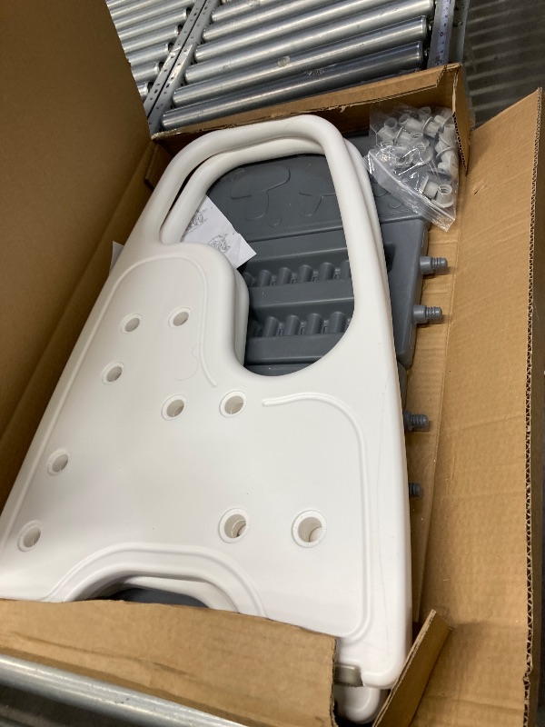 Photo 1 of **used****Toddler Step Stool for Bathroom Sink,Adjustable 3 Step Stool for Kids,Kitchen Standing Tower,Children Learning Helper Stool with Safety Handles and Non-Slip Pads,Grey