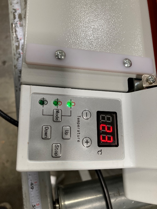 Photo 1 of ***USED***Generic 350mm Laminator Machine, Cold Hot Roller Laminating Machine, Single- & Double-Sided Thermal Laminator for Paper Card Wood Veneer PVC Foil, Digital Display, Safety Protection (V350), 6333-350