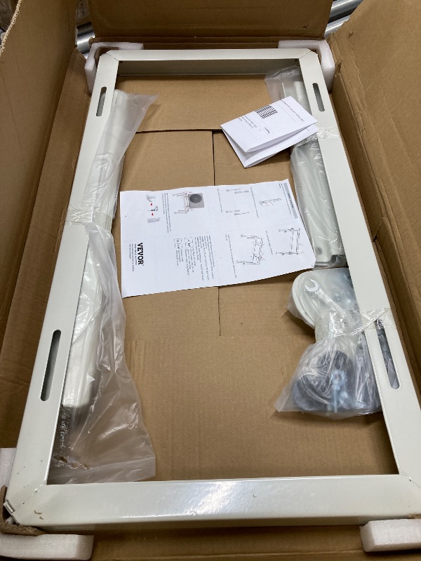 Photo 1 of *USED*    SUREPHON Mini Split Stand fBTU Ductless Air Conditioners Heat Pump System,Adjustable Heavy Duty Mini Split Ground Stand with Anti-Vibration Design