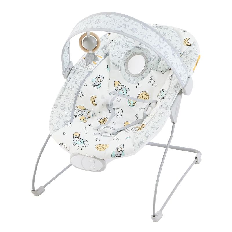 Photo 1 of * USED*Ingenuity SimpleComfort Lightweight Compact 6-Speed Multi-Direction Baby Swing, Vibrations & Nature Sounds, 0-9 Months 6-20 lbs (Everston)