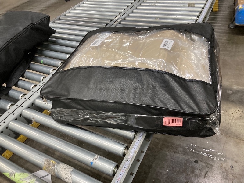 Photo 1 of ***used missing parts **** TIEHESYT Leather Seat Covers Front Pair with Lumbar Support and Headrest, Breathable and Waterproof Car Seat Cover, Universal Seat Covers for Cars, Trucks, SUVs, Airbag Compatible, Beige