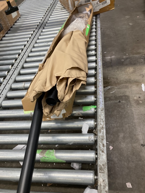 Photo 1 of ***used**ABCCANOPY 7.5ft Outdoor Market Hand Push Patio Umbrella 12+Colors Khaki