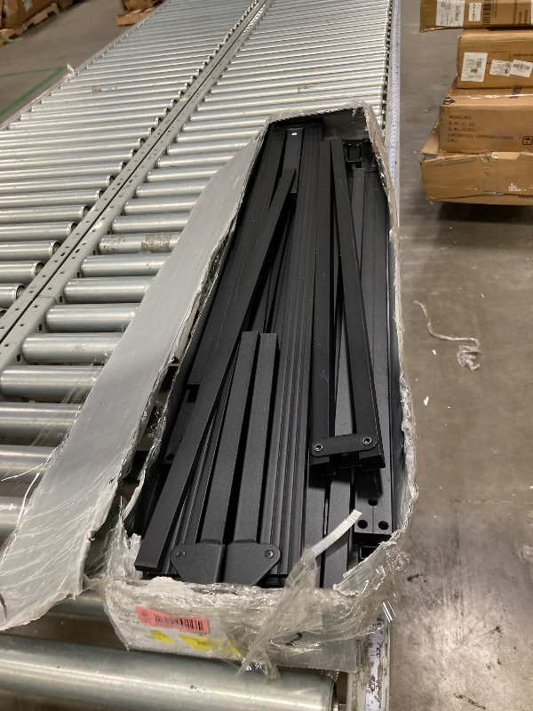 Photo 1 of ***missing parts used**** Frame,  Platform Bed Frameavy Duty Steel Slat, Non-Slip Design, No Box Spring Needed, Easy Assembly, Quiet Noise Free, Under Bed Storage Space, Black