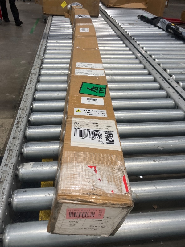 Photo 1 of Graywind Retractable Smart Curtain Track Motorized Center-Opening Rail, Smart Curtains System Compatible with Alexa/Google Home (87-157inch)