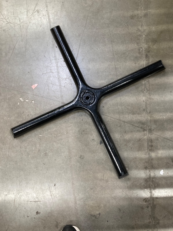 Photo 1 of *** MISSING PARTS SELLING AS IS***BOTTOM BASE ONLY ***
 Cast Iron Base,  made in The USA, Leveling Glides