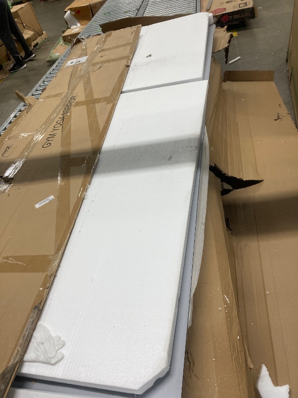 Photo 1 of ** Stock Picture for Reference Only ** 96 in Modern Wall-Mounted yoga Gym Mirror