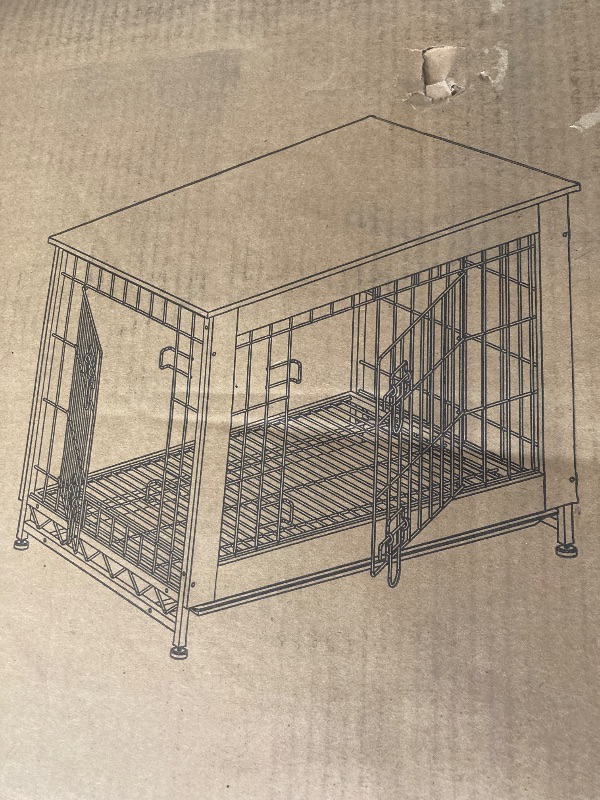 Photo 1 of ** Stock picture for reference only ** Heavy Duty Dog Crate, Indestructible Dog Cage Kennel 