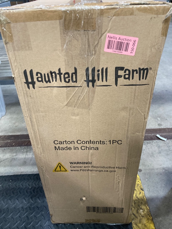 Photo 1 of ***(PARTS ONLY - MISSING PARTS-SELLING AS IS)*** JOYIN Halloween Decoration Outdoor Zombie Groundbreaker, Halloween Outside Zombie Decor with Sound and Flashing Eyes, Scary Groundbreaker for Yard Lawn Graveyard Decorations, Haunted House Prop