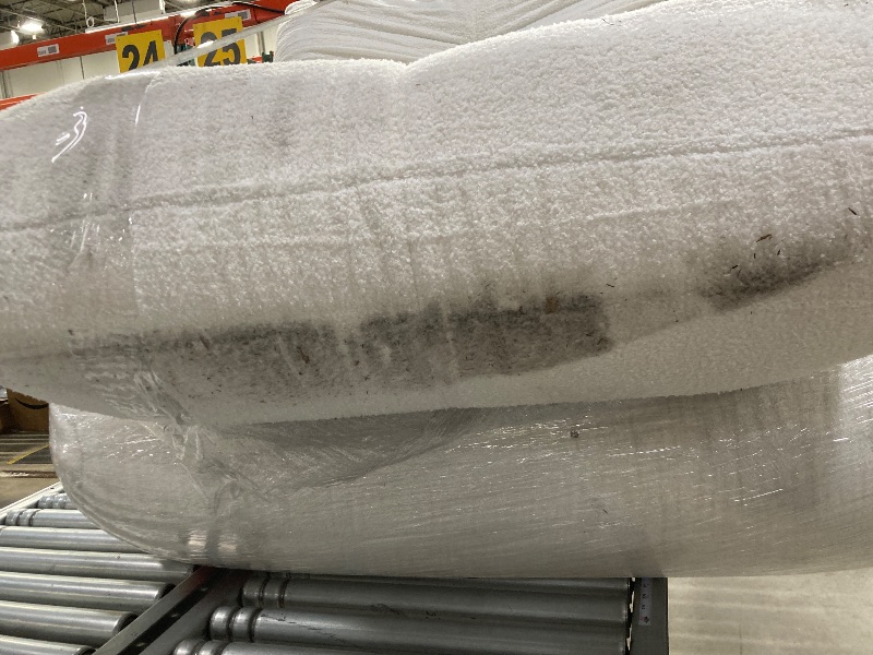 Photo 1 of **2 Chair Set. Both pieces require some cleaning, due to shipment. Please see attached pictures below... **

WHGBJA Bean Bag Chair for Adults, Comfy Togo Sofa Bean Bag Couch Lounge Soft Teddy Material Furniture Gift High-Quality Bean Bag Chair, White 2 Pi