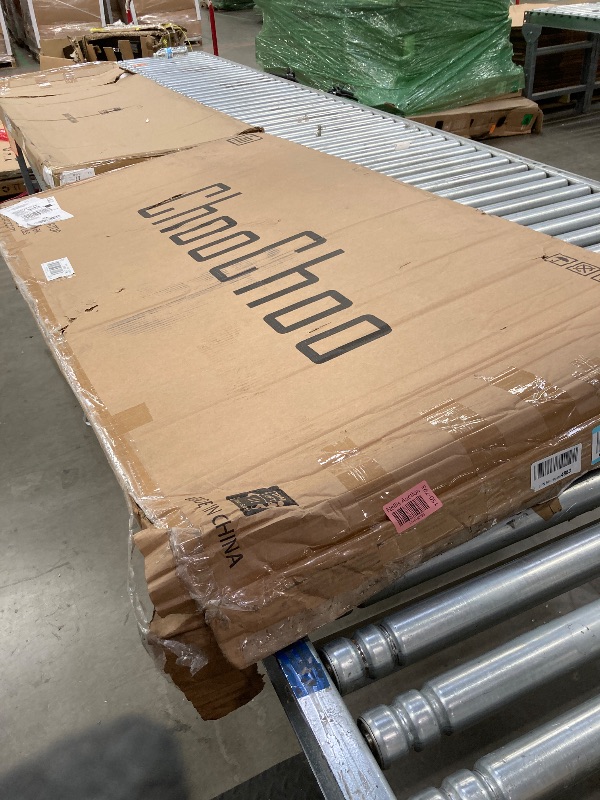 Photo 1 of **DAMAGED CORNERS**ChooChoo 2-Tier Washer Dryer Countertop with Adjustable Shelf, Spacious Laundry Room Storage for Folding Clothes and Efficient Organization, Black