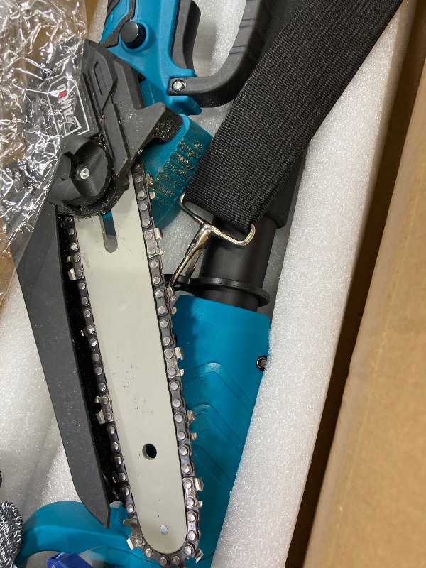 Photo 1 of ***(PARTS ONLY -SELLING AS IS)*** HOTREE 2 in 1 Cordless Pole Saw, 6-inch Pole Chainsaw Mini Handheld Chainsaw, 15 ft Extension Pole Saw for Effortless Tree Trimming