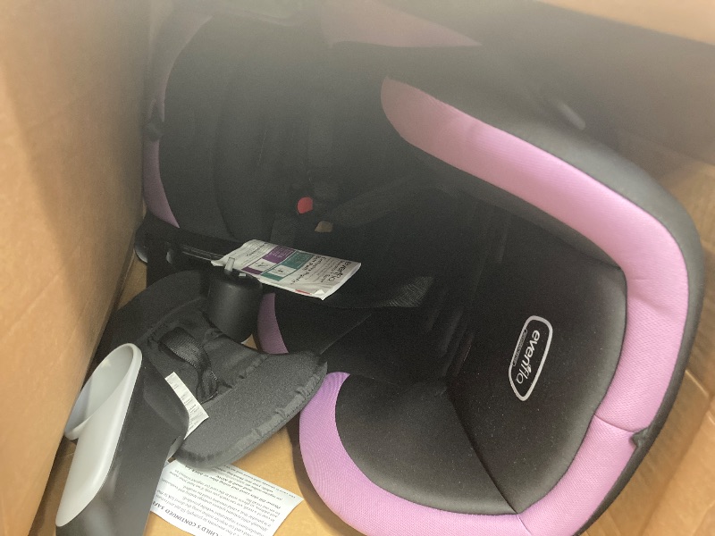 Photo 1 of **EXP 4/10/2031**Evenflo Maestro Sport 2-Mode Booster Car Seat - Whitney Purple