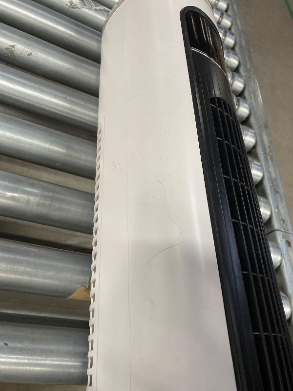 Photo 1 of ** This item is used; it does have animal hair on the outside of the fan. (For Allergy reasons; animal unknown. **

Portable Air Conditioners Fan, 40” Standing Fans that Blow Cold Air, Portable AC?80° Oscillating Evaporative Air Cooler Removable Water Tan