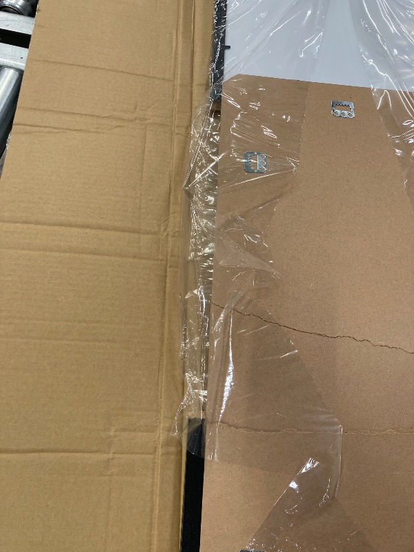 Photo 1 of **This item's frame is broken around all sides. Please see attached pictures below. **
Americanflat 12x36 Picture Frame in Black - Composite Wood with Polished Plexiglass - Horizontal and Vertical Formats for Wall