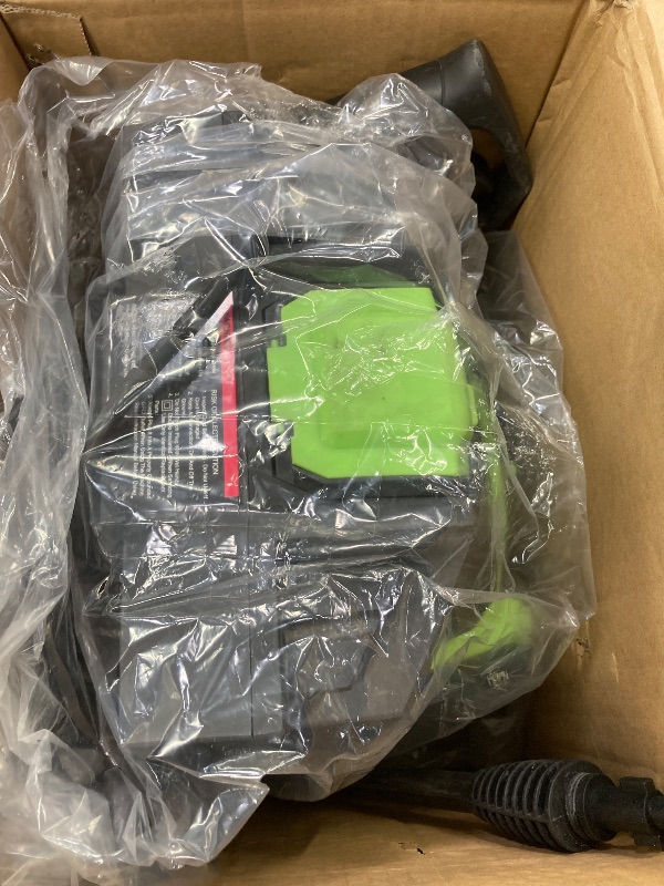 Photo 1 of ***(PARTS ONLY SELLING AS IS )*** Pressure Washer, Power Washer with 4 Quick Connect Nozzles, High Pressure Cleaning Machine with Foam Cannon for Cars/Fences/Driveways/Patios/Home Cleaning