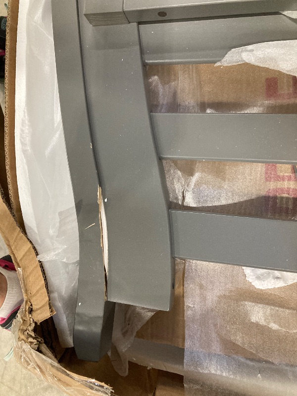 Photo 1 of **DAMAGE TO CORNER WOOD-SEE PICS**SORELLE FURNITURE Berkley Crib, Classic 4-in-1 Convertible Crib, Made of Wood, Non-Toxic Finish, Wooden Baby Bed, Toddler Bed, Child’s Daybed and Full-Size Bed, Nursery Furniture - Espresso