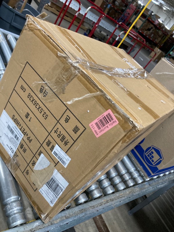 Photo 1 of ********MISSINGS PARTS******* SAILUN 180QT Extra Large Collapsible Storage Bins with Wheels and Lid, Stackable Storage Bins Open Closet Organizers and Storage Storage Containers Drawers,19.7" L × 12.6" W × 45" H?4 Pack?