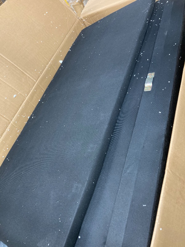 Photo 1 of *********box 1/2**** Container Furniture Direct Anna1 Chesterfield Velvet Couches for Living Room, Button Tufted Luxury Upholstery with Rolled Arms, High-Density Foam, Durable Wood Frame, 65.5" Loveseat, Grey