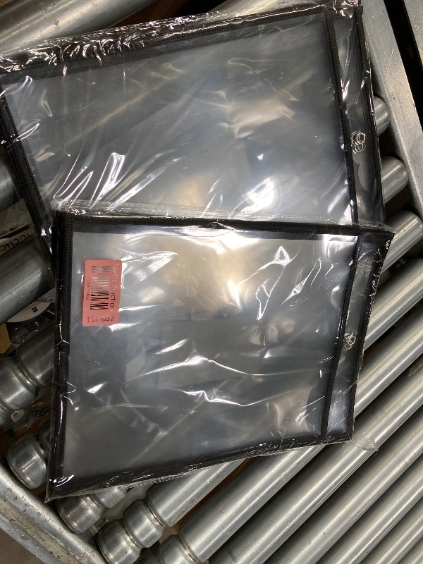 Photo 1 of **2 Packs **
Mr. Pen- Dry Erase Pockets, 2 Packs-- 12 Pieces Total 10.2 x 14 Inches, Black, Reusable Plastic Sleeves for Paper, Clear Shop Ticket Holders, Dry Erase Pocket Sleeves, Dry Erase Sleeves, Clear Document Sleeves