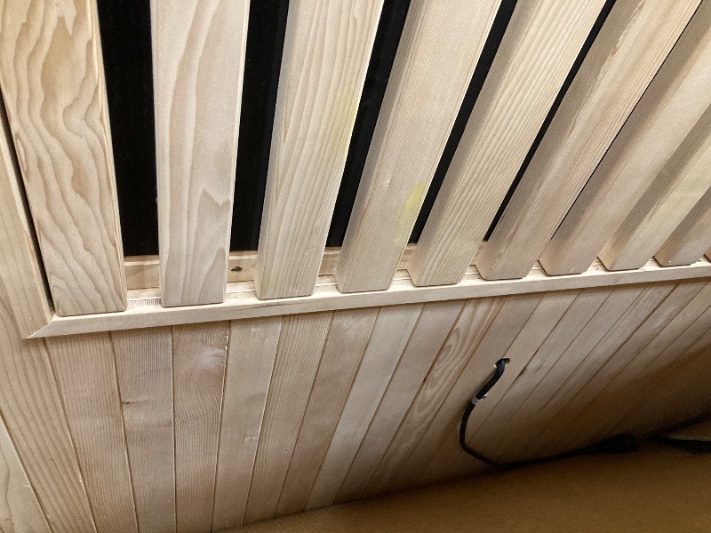 Photo 1 of ***BOX 1 OF 2 ONLY/INCOMPLETE SET***LifePro - Rejuvacure Duet 2-Person Infrared Sauna – Indoor Hemlock Wood Sauna with Chromotherapy & Bluetooth - Brown - Brwon