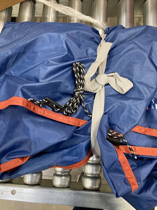 Photo 1 of ***(USED, MISSING PARTS -SELLING AS IS)***  CAMPROS CP Tent 8 Person Camping Tents, Weather Resistant Family Tent, 5 Large Mesh Windows, Double Layer, Divided Curtain for Separated Room, Portable with Carry Bag