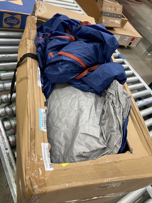 Photo 1 of ***(USED, MISSING PARTS -SELLING AS IS)***  CAMPROS CP Tent 8 Person Camping Tents, Weather Resistant Family Tent, 5 Large Mesh Windows, Double Layer, Divided Curtain for Separated Room, Portable with Carry Bag