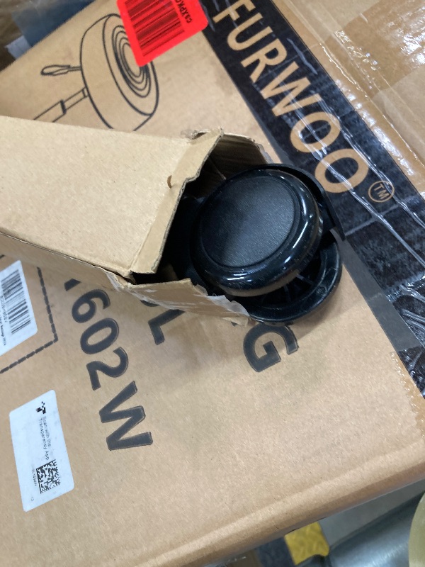 Photo 1 of ***(PARTS ONLY -SELLING AS IS)*** FURWOO Round Swivel Stool PU Leather Rolling Stool Height Adjustable for Spa Salon Massage White