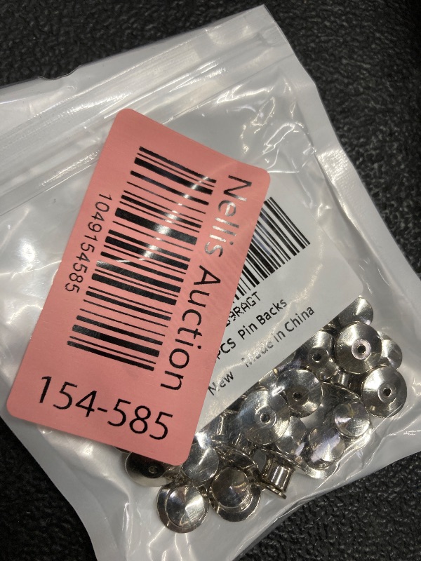 Photo 1 of 
Ceryvop 30 PCS Pin Backs Locking, Lapel Pin Keepers Clasp, Metal Pin Locks Back, Brooch, Badge Keepers, Replacement Pin Back
