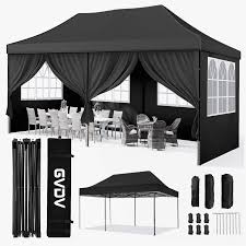 Photo 1 of ***CANOPY TOP ONLY - FRAME NOT INCLUDED *** GVDV 10x20 FT Pop up Canopy UV Resistant Waterproof, for Outdoor Events, Patio, Backyard, Party, Parking ***USED**
