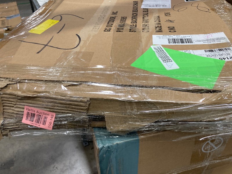 Photo 1 of Big Boy 4-Position Folding 13" High Seat Backpack Beach or Camping Chair, Navy