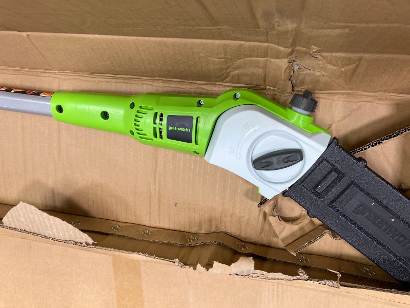 Photo 1 of **ATTACHMENT ONLY**Greenworks 8-Inch 40V Pole Saw Attachment PS40A00